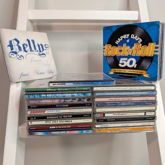 🖤 Y2K CD Collection- Eminem, The Who, Tracy Chapman, Spice Girls, Shaggy, 50 - Picture 1 of 3